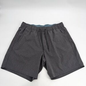 Eddie Bauer Shorts Mens XL Gray Stretch Tech Pull On 7" Athletic Outdoor Gym